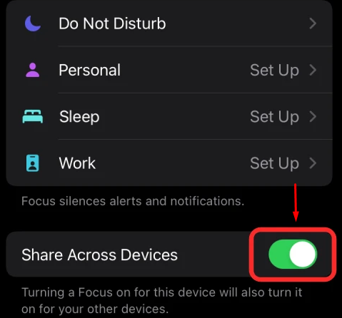How To Turn Off Focus On iPhone