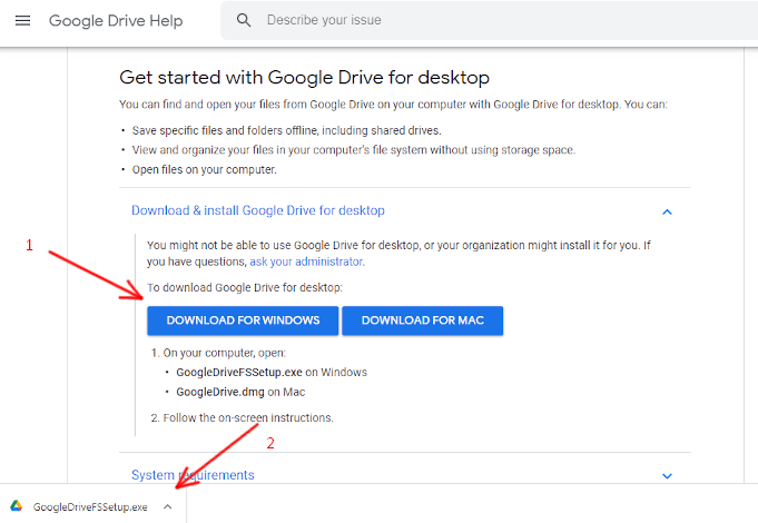Cara Download File Google Drive