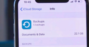 cara backup data iPhone