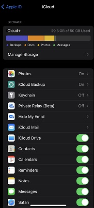 Cara backup data iPhone ke iCloud